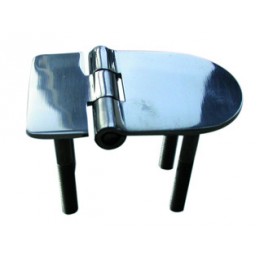 1 CHARNIERE DE PONT  INOX AISI 31 90x60 mm  - en stock - Charniиres