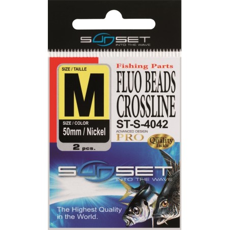 FLUO BEADS CROSSLINE STS4042 50MM ---ndd