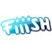 LEURRE FIIISH 3 corps Rose Black Minnow 140