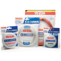 NYLON YO-ZURI FLUORO HD CARBON - CLEAR - 50 lbs (0.71) - 27 m