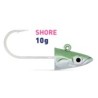 2 tetes plombées FIIISH CRAZY SAND EEL 150 Vert Nacré - Shore 10g CSE150 