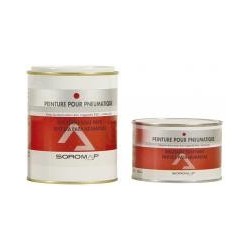 PEINTURE PNEUMATIQUE ROUGE 750 CC  - en stock - Réparation Pneumatique