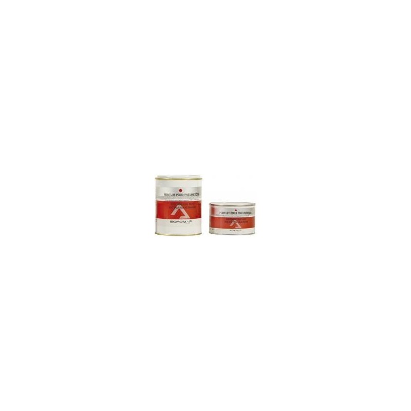 PEINTURE PNEUMATIQUE ROUGE 750 CC  - SOROMAP