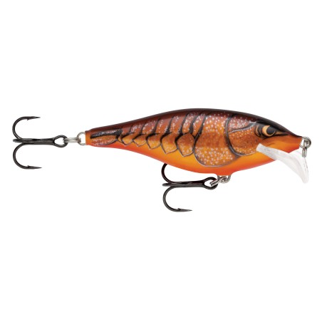 LEURRE RAPALA SCATTER RAP SHAD 05 DCW - Dark Brown Crawdad ---