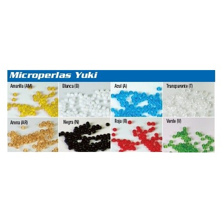 MICROPERLES TRANSPARENT 0.57 MM - en stock - Perles