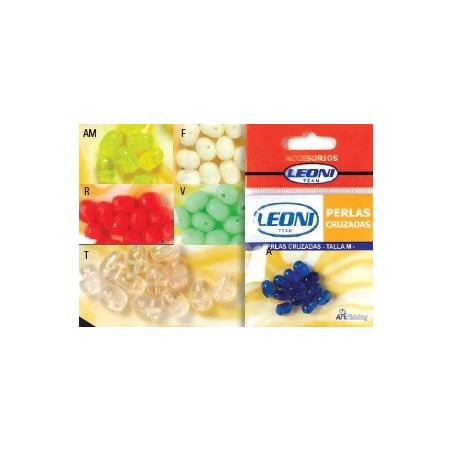 PERLES YUKI DOUBLE PERCAGE TRANSPARENT TAILLE S