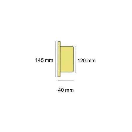 Baromètre - Laiton - 145 mm - Fond Couleurs - en stock - Horloge et Baromètre