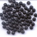 PERLES MOLLES NOIRES 4 mm sachet de 50