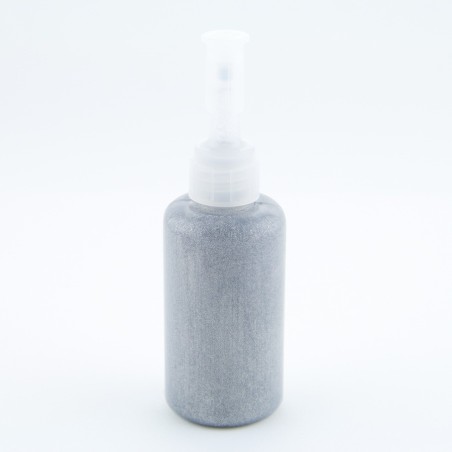 Additif Liquide agent mйtalisant Gris - 35ml pour Plastique liquide   - en stock - Additifs Plastique Leurres liquide