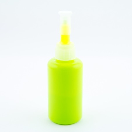 Colorant Fluo Chartreuse Opaque 35 ml pour plastique liquide PLSCOL008