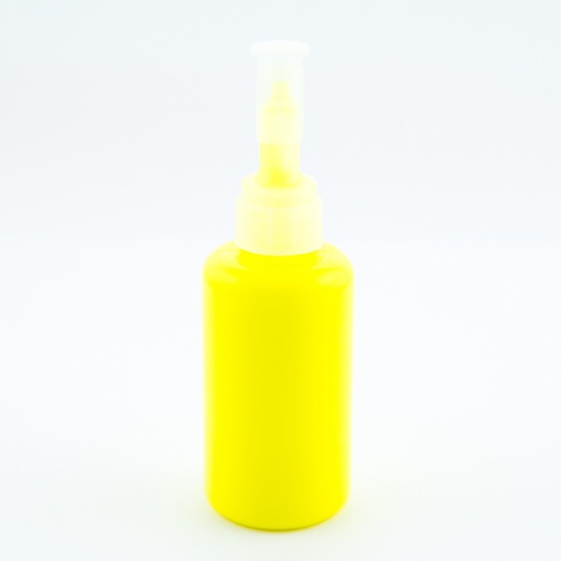 Colorant Liquide Fluo Jaune Opaque 35 ml pour Plastique liquide   - en stock - Colororants Fluorescents