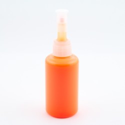 Colorant Fluo UV Orange Opaque 35 ml pour plastique liquide PLSCOL014