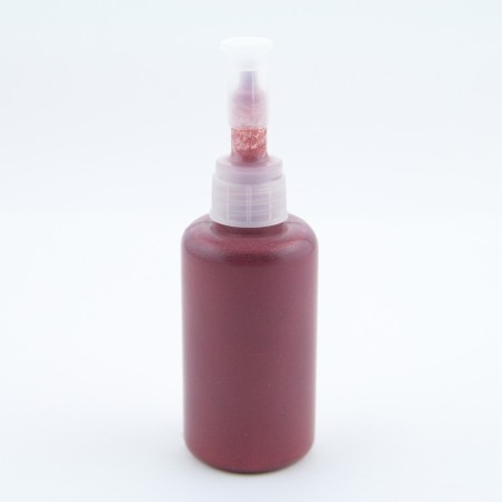 Colorant liquide Nacre Rouge Bordeaux 35 ml pour Plastique liquide   - en stock - Colorants Nacrés