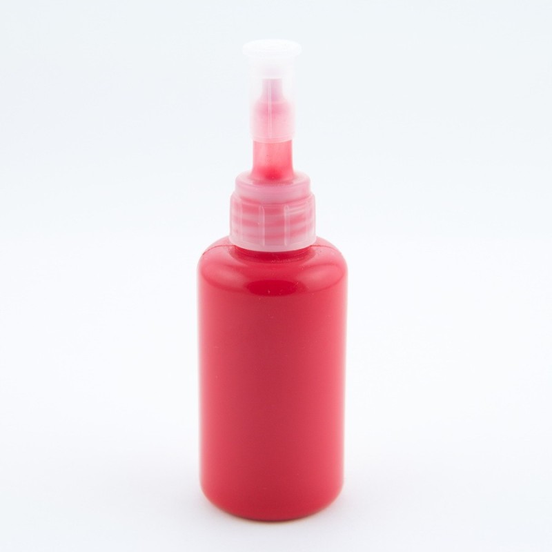 Colorant liquide STD Rouge 35 ml pour Plastique liquide  - en stock - Colorants Standard