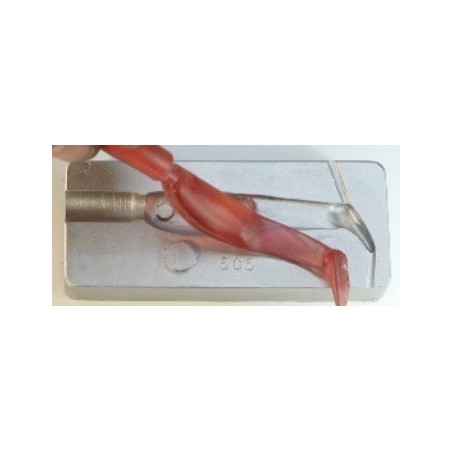 MOULE A LEURRE SOUPLE ALU - SHAD - 7CM - MOU505 - plastique liquide---