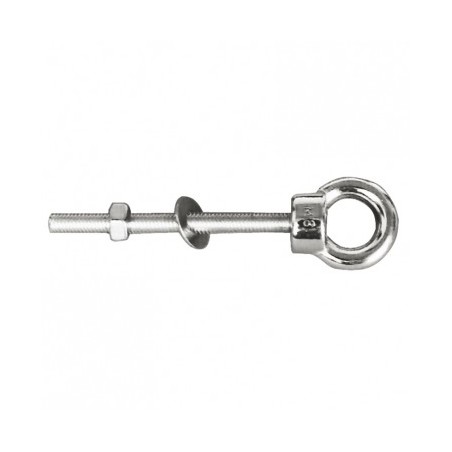 Piton A  oeil inox diamètre 8mm - 60mm ---