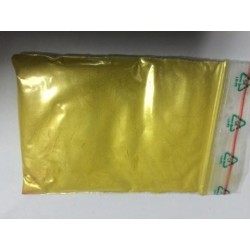 Colorant POUDRE Jaune Nacré 10 Grs pour Plastique liquide 