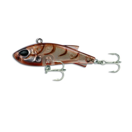 LEURRE STORM GOMOKU VIBE 40S BTP - Brown Tiger Prawn ---