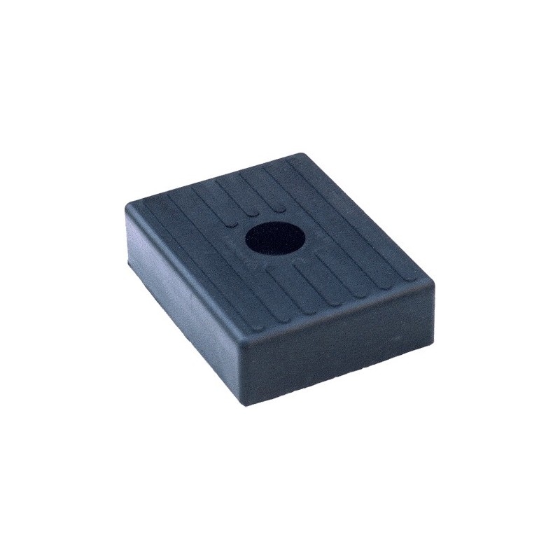 PATIN PM 010 NOIR - 130x100 mm pour remorque