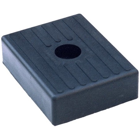 PATIN PM 010 NOIR - 130x100 mm pour remorque