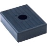 PATIN PETIT MODELE 010 NOIR - 130x100 mm pour remorque - MECT-07110