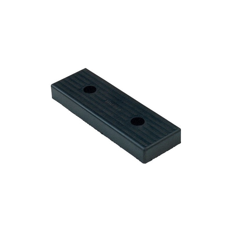 PATIN GM 020 NOIR - 300x100 mm pour remorque - MECT-07120