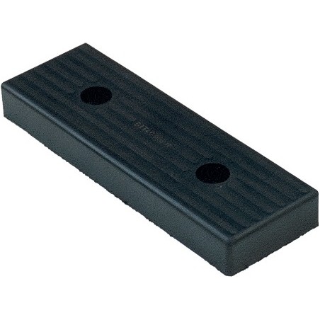 PATIN GM 020 NOIR - 300x100 mm pour remorque - MECT-07120