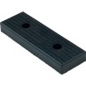 PATIN GM 020 NOIR - 300x100 mm pour remorque