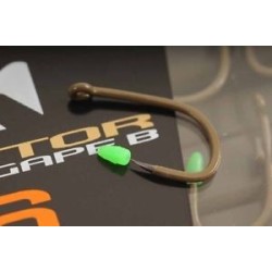 HAMECON KORDA Wide Gape Barbless 8 Gravel ---