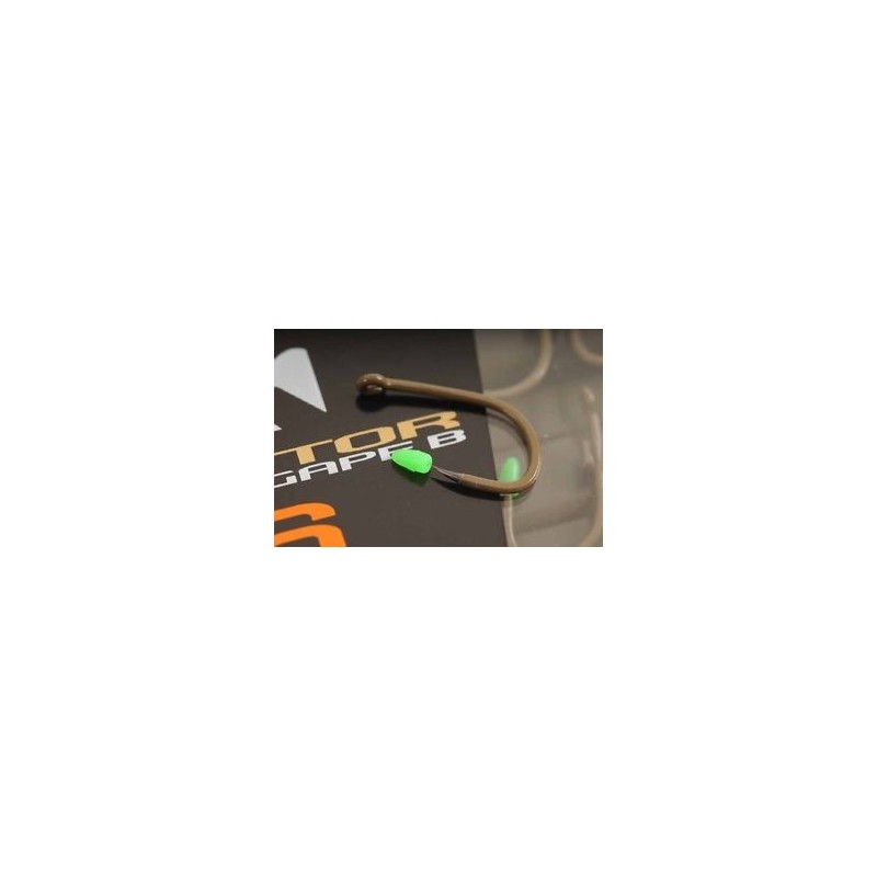 HAMECON KORDA Wide Gape Barbless 8 Gravel ---