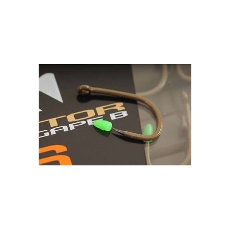 HAMECON KORDA Wide Gape Barbless 8 Gravel ---