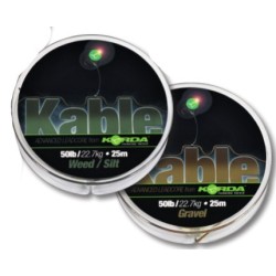 Kable Leadcore - 7m herbe  - en stock - Carpe