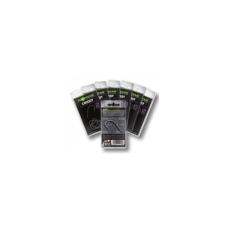 HAMECON KORDA Choddy - 10 piиces Taille 6  - en stock - Hamecons а carpe