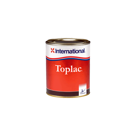 PEINTURE TOPLAC ROUGE BOUNTY 350 0.75L LAQUE MONO - INTERNATIONAL