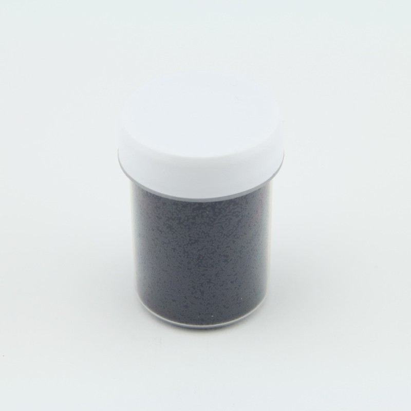 Paillettes rondes Noire - 0,4mm- 40 ml  pour plastique liquide -PLSPAI401