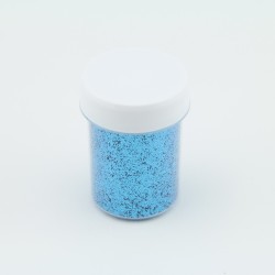 Paillettes rondes Bleu - 0,4mm - 40 ml pour plastique liquide - PLSPAI003