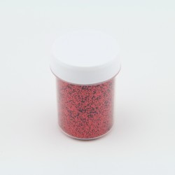 Paillettes Rouge - 0,4mm - 40 ml pour Plastique liquide  - en stock - Paillettes 0,4 mm