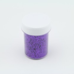 Paillettes rondes Violet - 0,4mm - 40 ml  pour plastique liquide - PLSPAI008