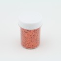 Paillettes rondes Orange - 0,4mm - 40 ml  pour plastique liquide - PLSPAI009