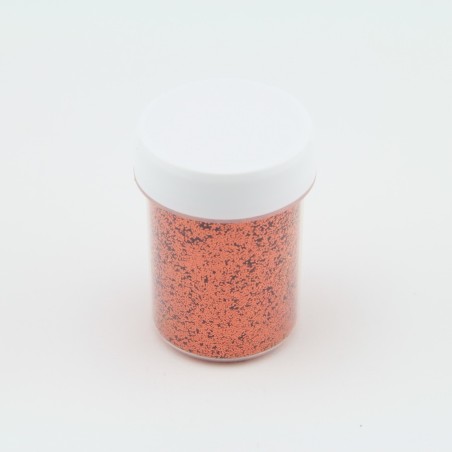 Paillettes rondes Orange - 0,4mm - 40 ml  pour plastique liquide - PLSPAI409