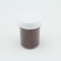 Paillettes rondes Marron - 0,4mm - 40 ml  pour plastique liquide - PLSPAI011