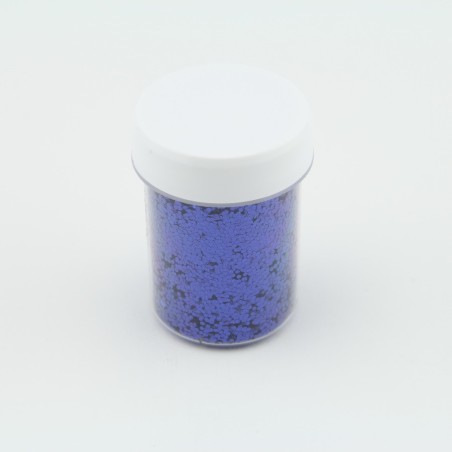 Paillettes rondes Bleu Nuit - 1mm - 40 ml pour plastique liquide - PLSPAI414