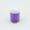 Paillettes rondes Violet - 1mm - 40 ml  pour plastique liquide - PLSPAI420