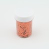 Paillettes Orange - 1,6mm - 40 ml pour Plastique liquide  - en stock - Paillettes 1,6 mm