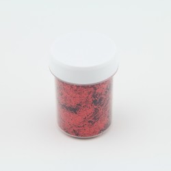 Paillettes Batonnet Rouge - 3x0,25mm - 40ml pour Plastique Leurre liquide  - en stock - Paillettes Batonnets