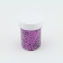 Paillettes Batonnet Fushia - 3x0,25mm - 40ml  pour plastique liquide - PLSPAI432