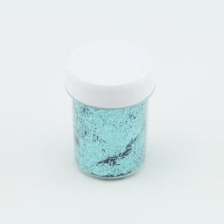 Paillettes Batonnet Bleu Glacier - 3x0,25mm - 40ml pour Plastique Leurre liquide - en stock - Paillettes Batonnets