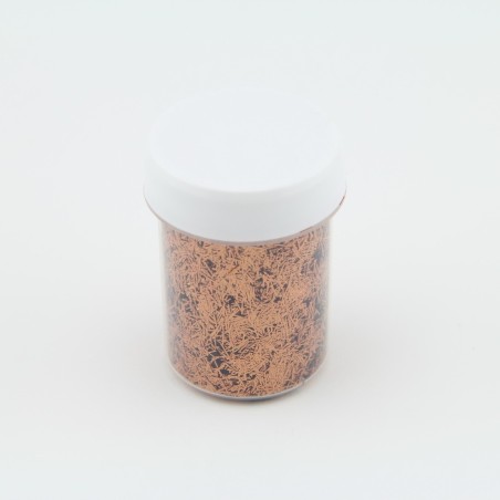 Paillettes Batonnet Cuivre - 3x0,25mm - 40ml pour Plastique Leurre liquide  - en stock - Paillettes Batonnets