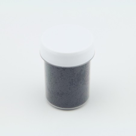 Paillettes Batonnet Noir - 3x0,25mm - 40ml pour Plastique Leurre liquide  - en stock - Paillettes Batonnets