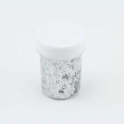 Paillettes Batonnet Argent - 3x0,25mm - 40ml pour Plastique Leurre liquide  - en stock - Paillettes Batonnets